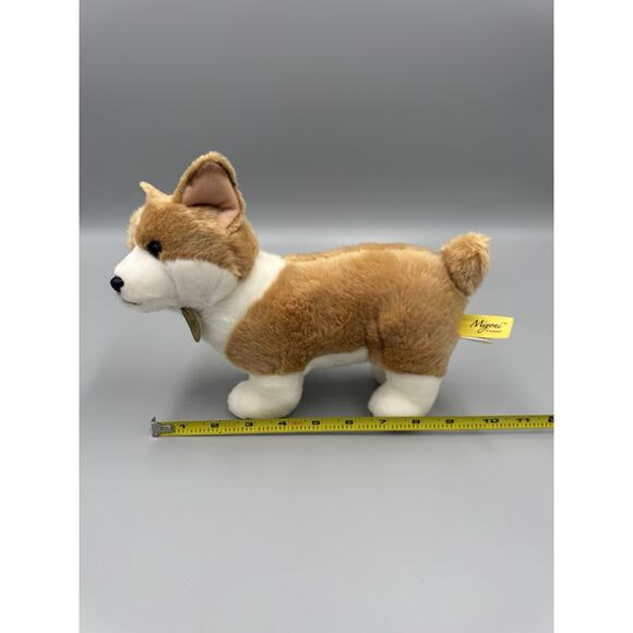 Miyoni by Aurora Pembroke Welsh Corgi Puppy Dog Plush 10” Stuffed Animal 2018 - Picture 6 of 9